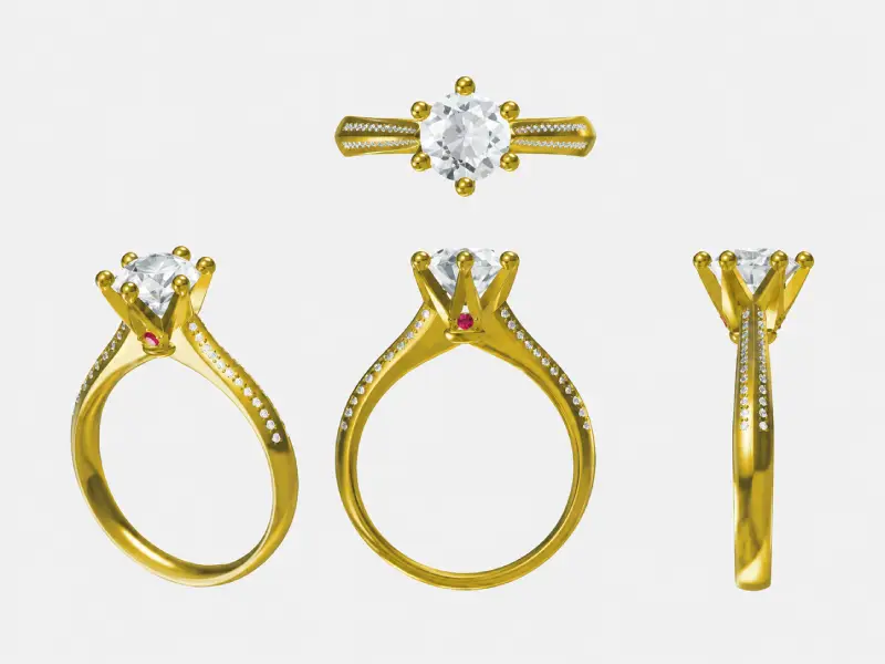 Custom jewelry CAD and 3D modeling