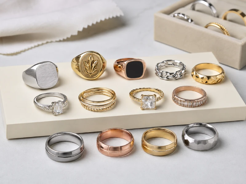Custom ring CAD design and sample development