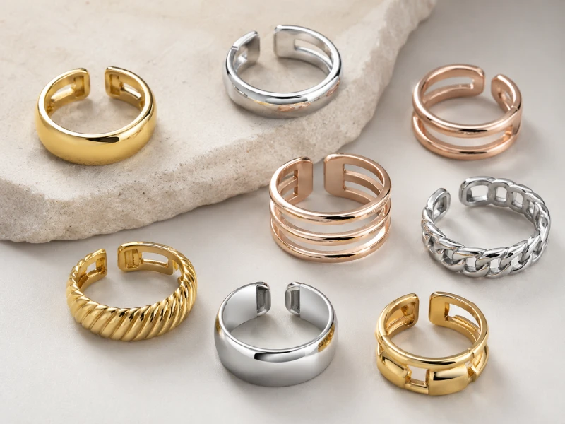 Custom adjustable rings for OEM jewelry brands