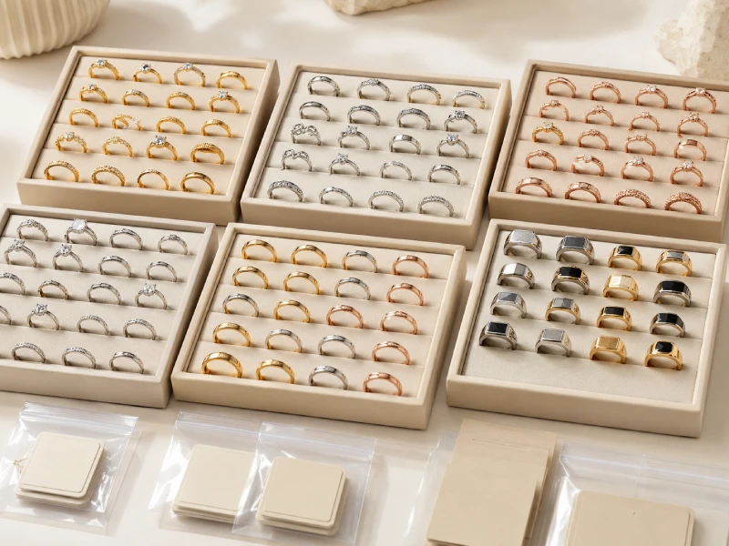 Bulk production support for custom rings and private label jewelry orders