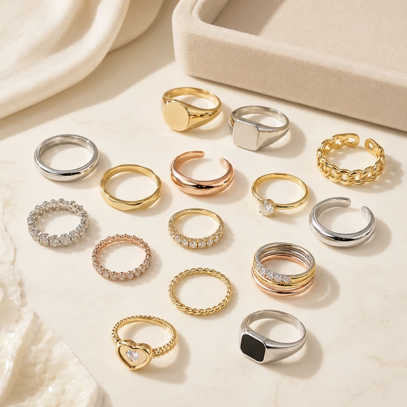 Custom rings manufacturer for OEM and private label jewelry brands