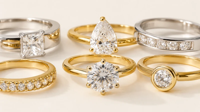 Custom stone ring setting detail for OEM jewelry production