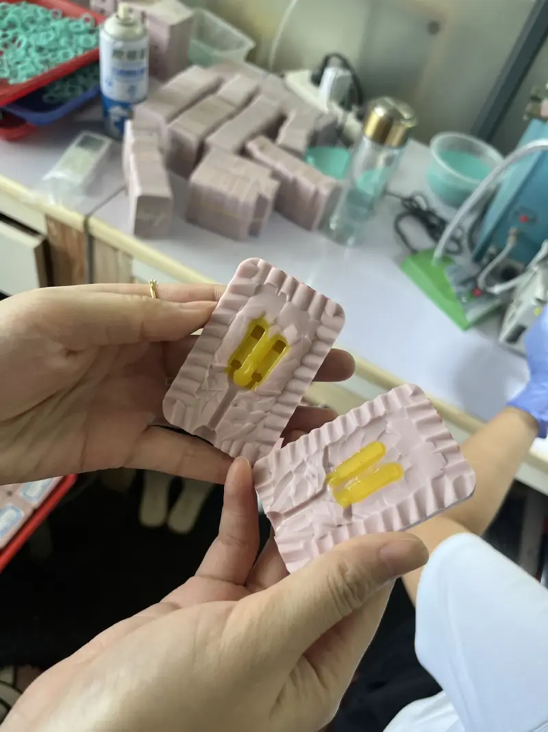 Jinnuo jewelry mold preparation work area for custom production